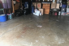 inside of garage